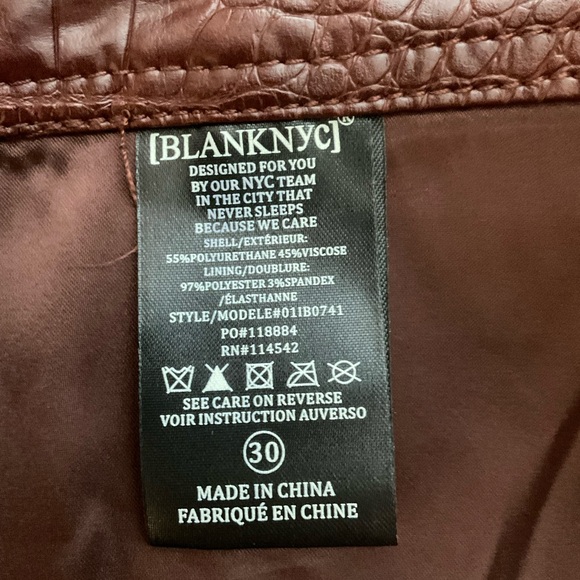 Blank NYC Croc Skirt - Picture 5 of 7